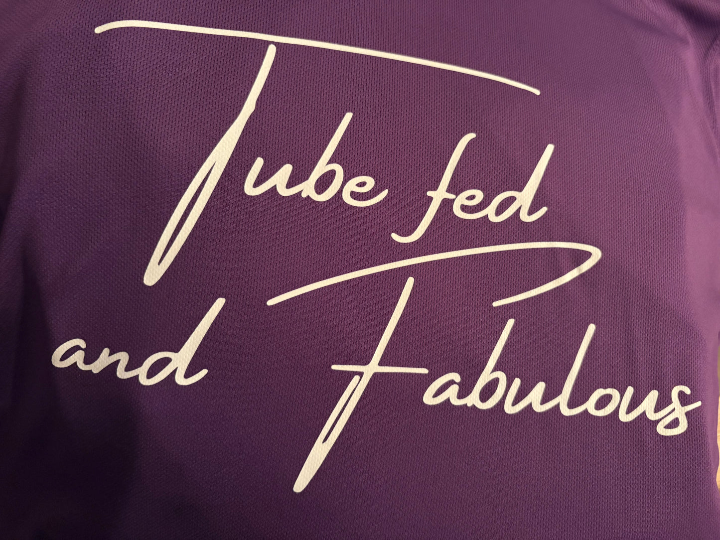 tube fed and fabulous long sleeve t-shirt