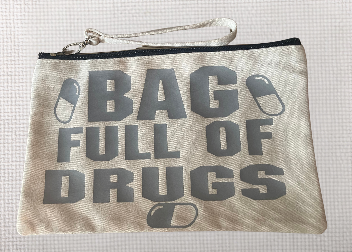 Bag full of drugs bag
