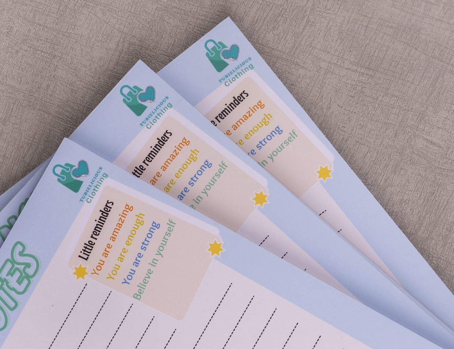 Tubielicious Notepad