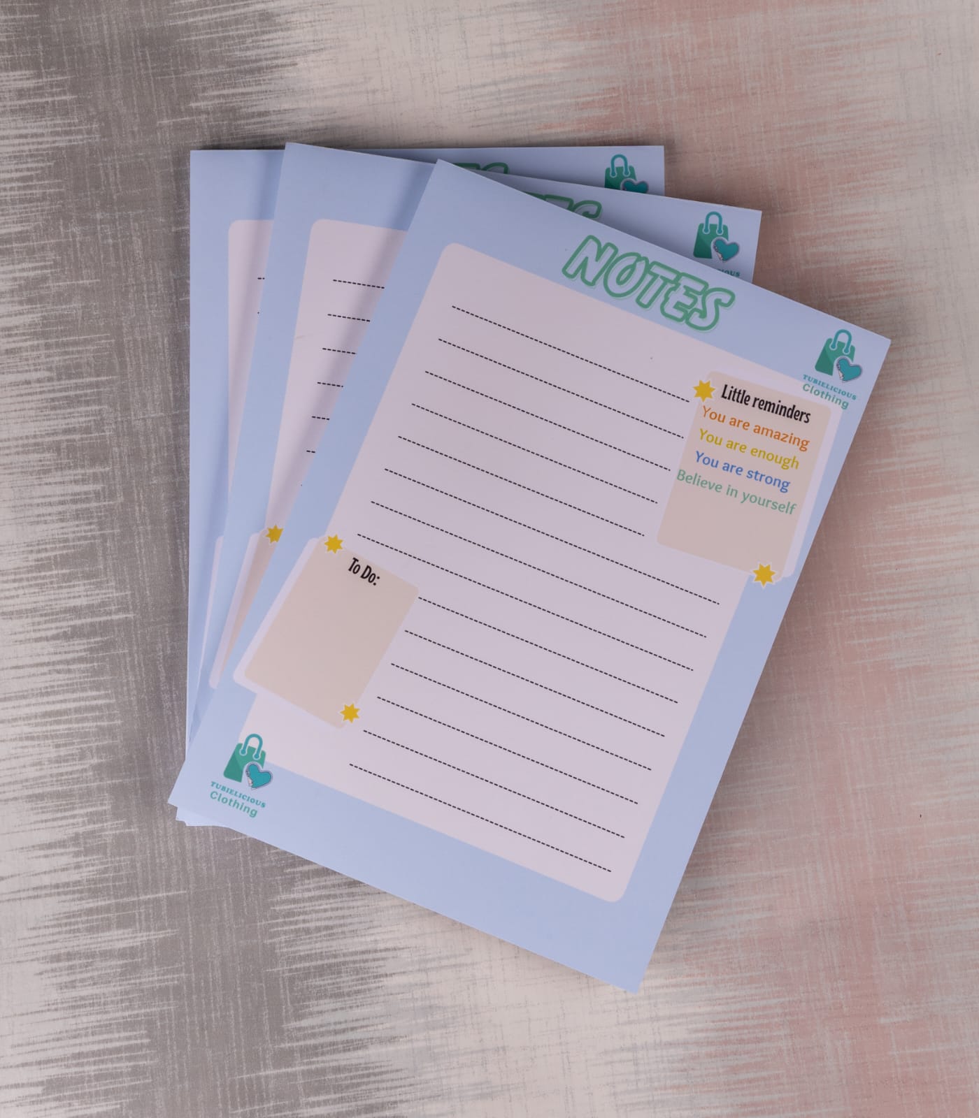 Tubielicious Notepad