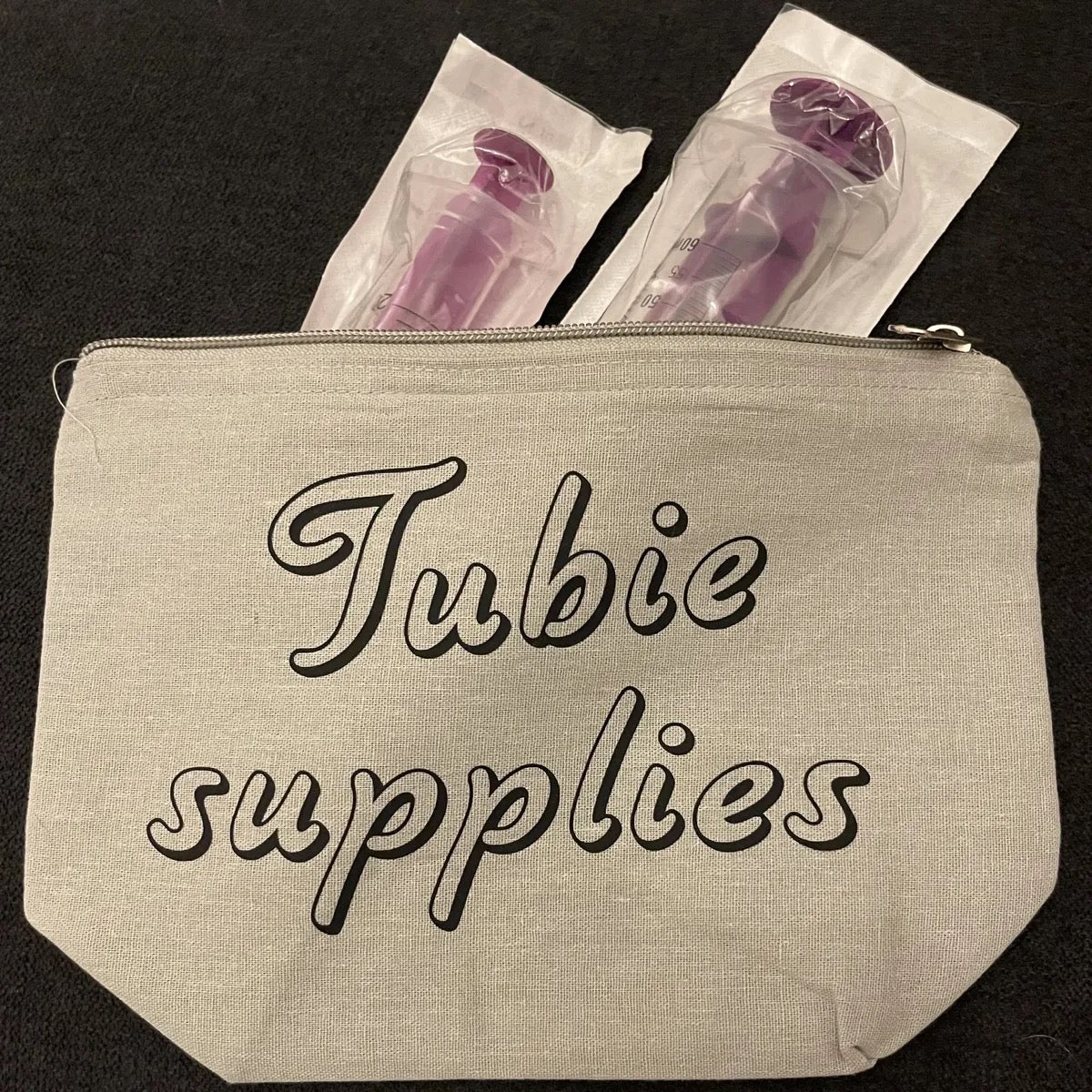 Tubie Supplies medical bag