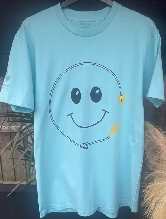 Tube Fed smiley face t-shirt