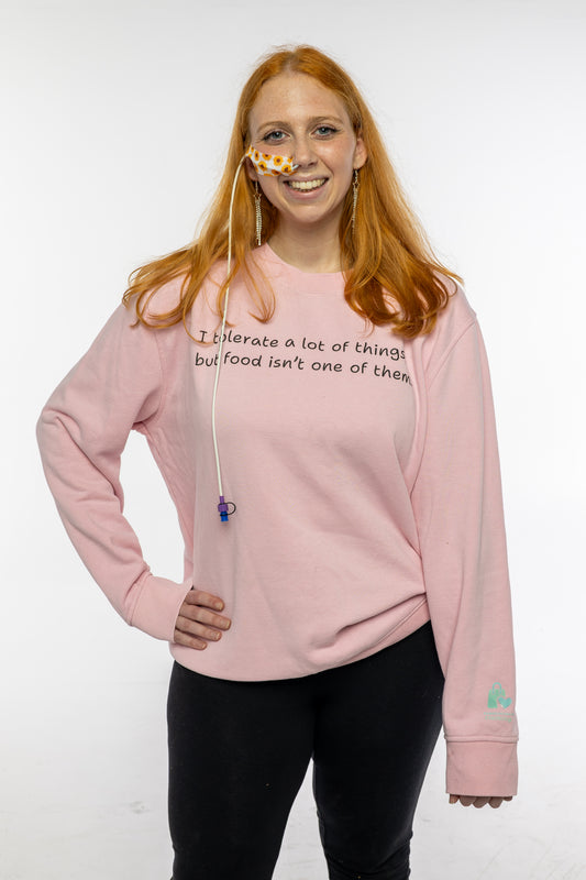 i tolerate a lot of things sweatshirt