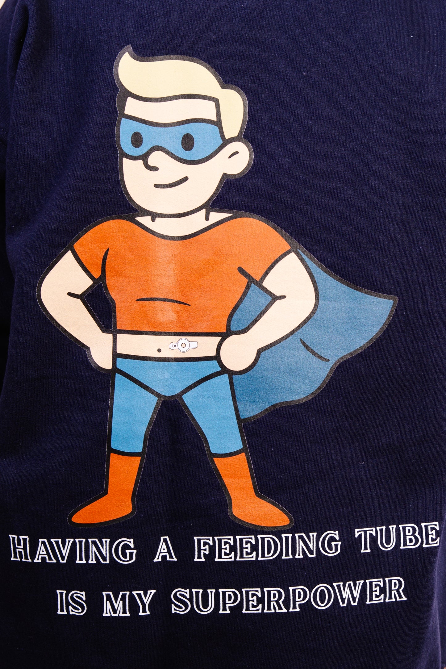 Having a feeding tube is my superpower ( Joshua’s edition)