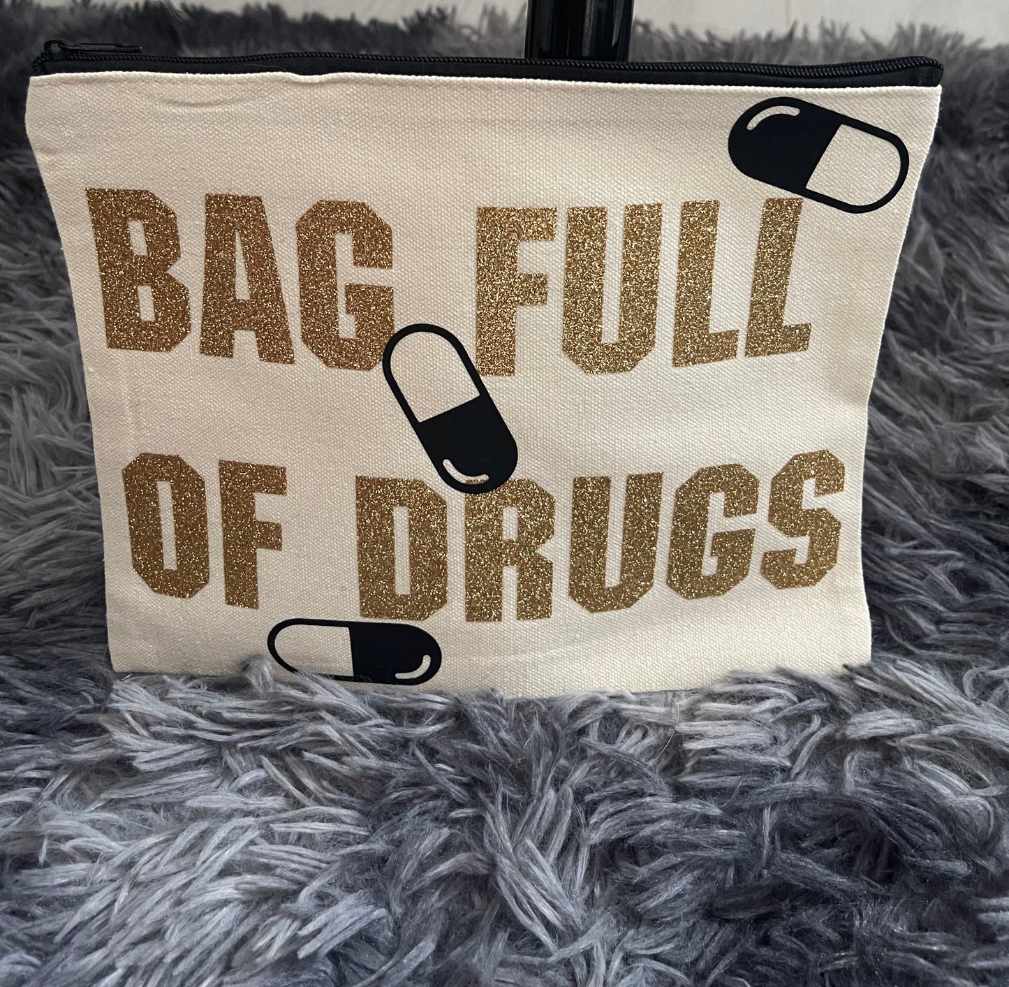 Bag full of drugs bag